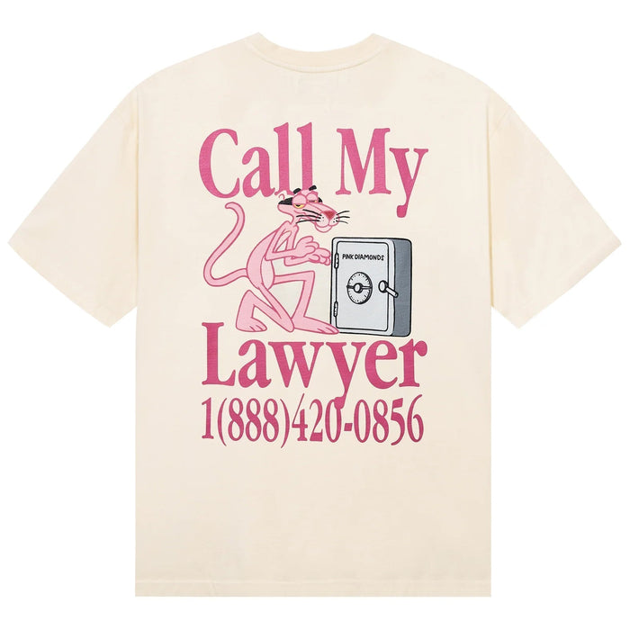 Market Pink Panther Call My Lawyer T-Shirt Men’s T-Shirts Purple Brand 840339647374