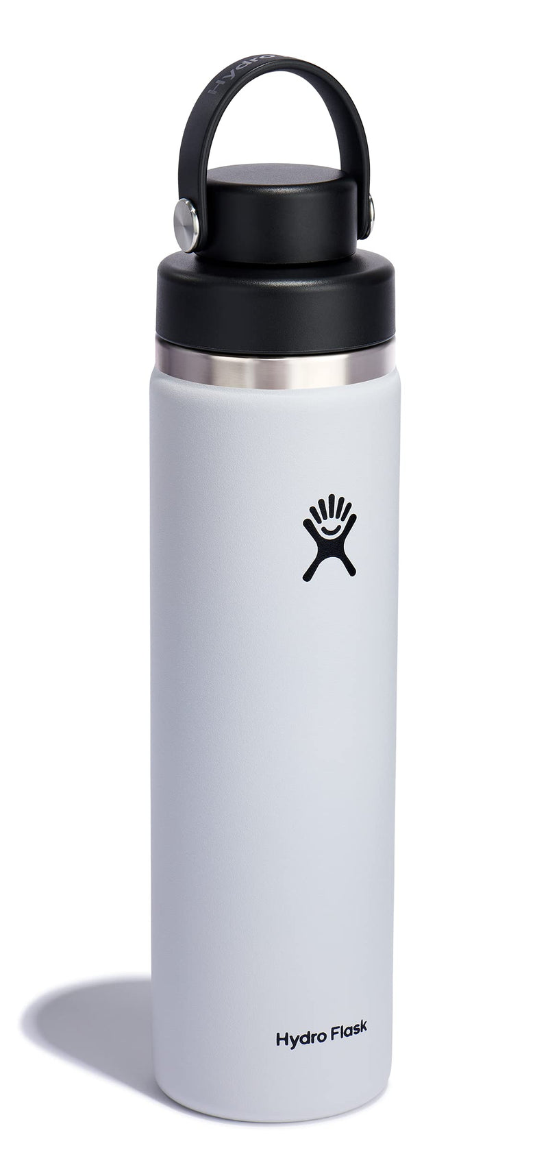 Hydro Flask Wide Mouth Chug Cap vacuum insulated stainless steel water bottle with leakproof closeable lid for cold water drinks, sports, travel, car and school