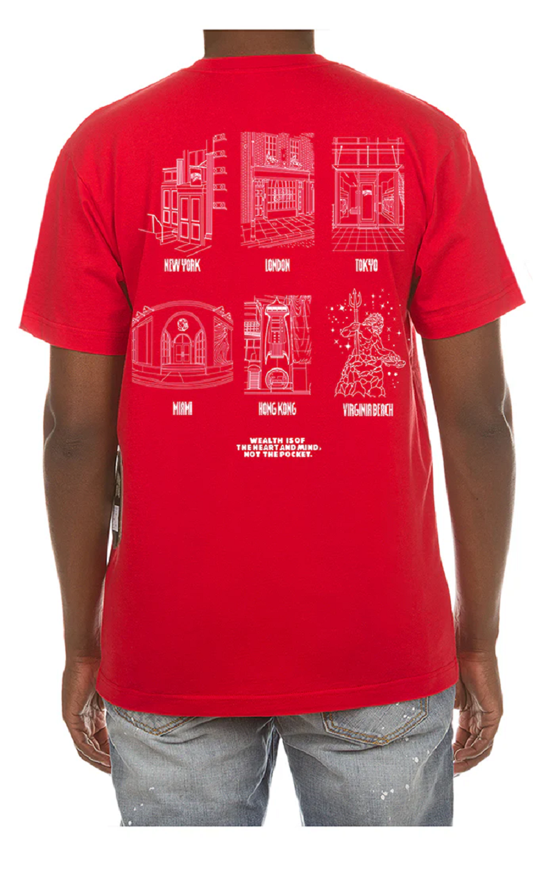 BILLIONAIRE BOYS CLUB 861-3205 BB STORES SS TEE