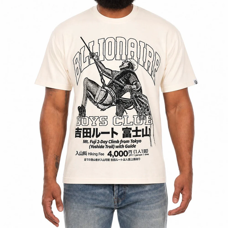 BILLIONAIRE BOYS CLUB 861-3313 BB YOSHIDA SS KNIT TEE