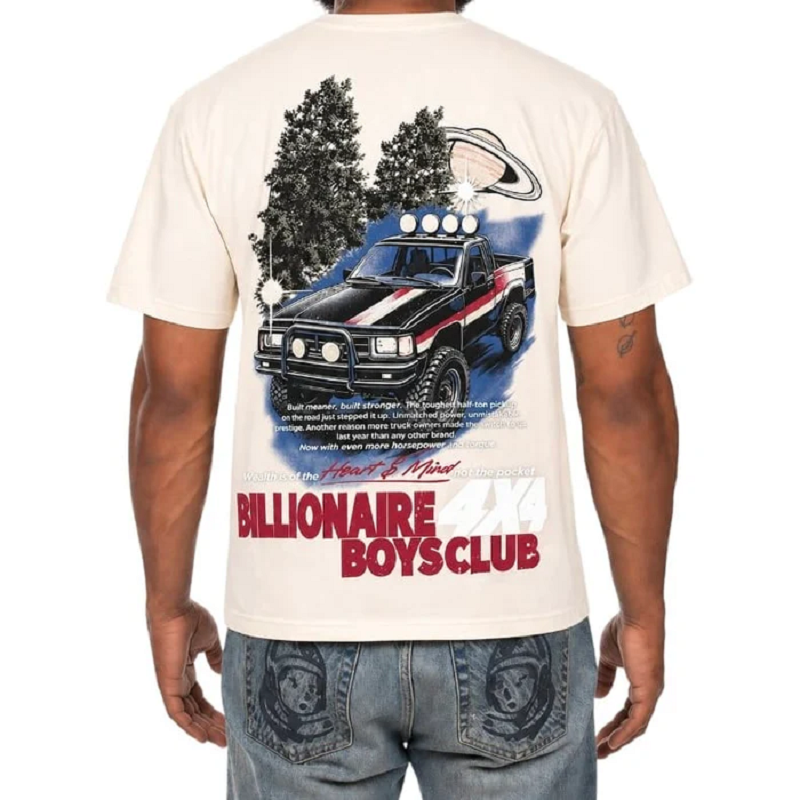 BILLIONAIRE BOYS CLUB 861-3313 BB YOSHIDA SS KNIT TEE