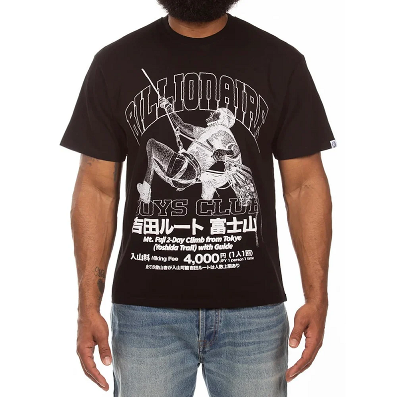 BILLIONAIRE BOYS CLUB 861-3313 BB YOSHIDA SS KNIT TEE