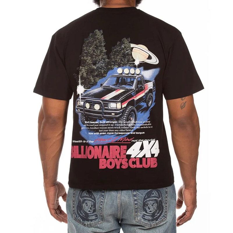 BILLIONAIRE BOYS CLUB 861-3313 BB YOSHIDA SS KNIT TEE