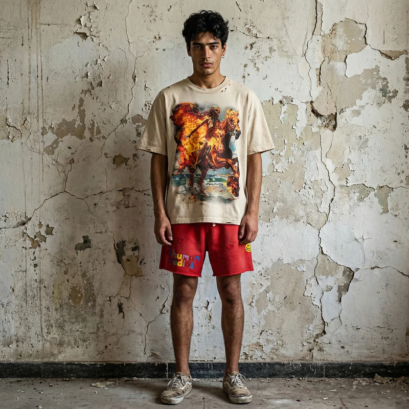 ALL HUMAN H.O.M.E SHORTS
