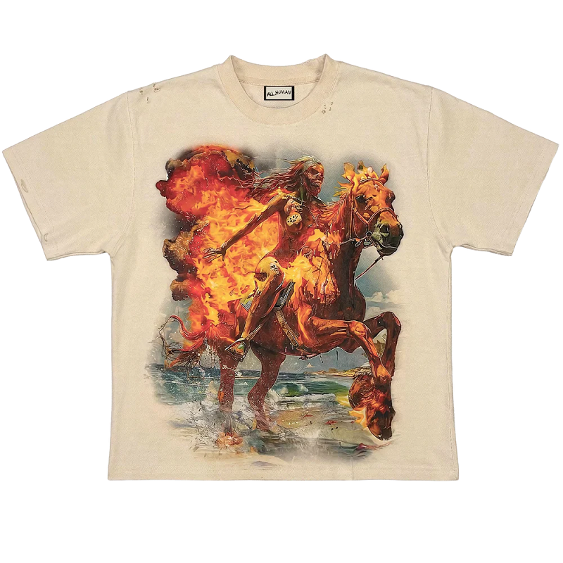ALL HUMAN LAST RODEO TEE