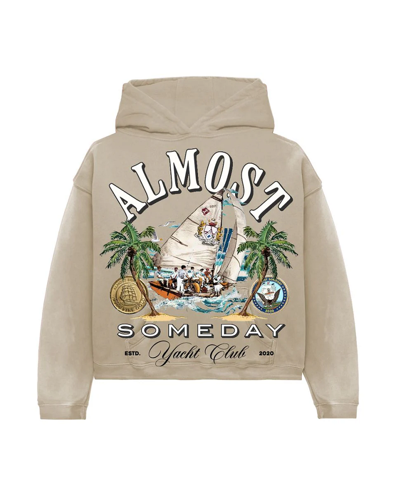 ALMOST SOMEDAY AS-S26-027 YACHT CLUE HOODIE