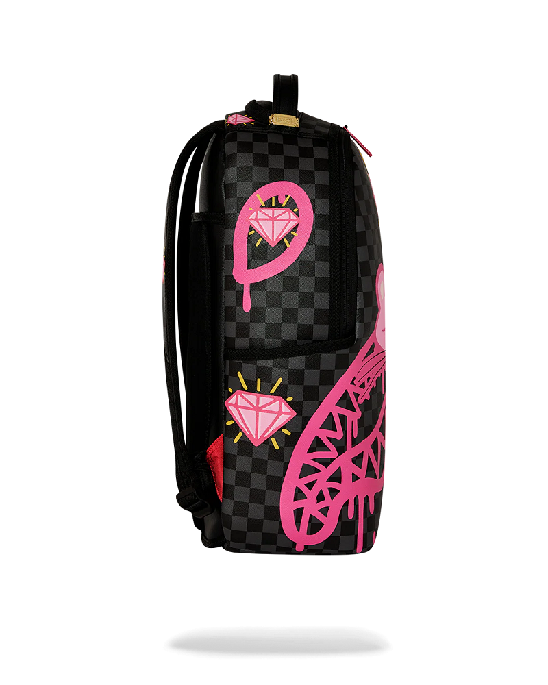 SPRAYGROUND B8790 PINK PANTHER DRIPPY DIAMONDS BACKPACK S26