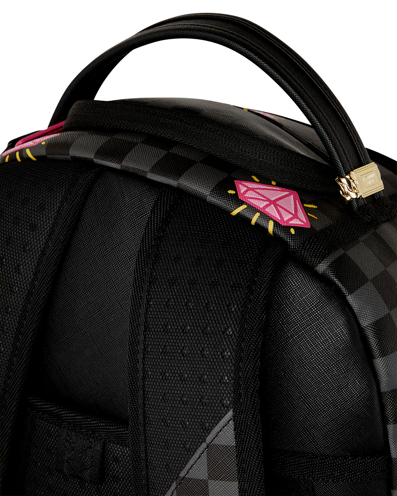 SPRAYGROUND B8790 PINK PANTHER DRIPPY DIAMONDS BACKPACK S26