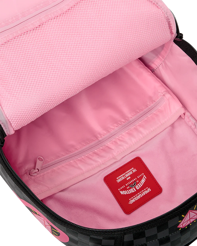 SPRAYGROUND B8790 PINK PANTHER DRIPPY DIAMONDS BACKPACK S26