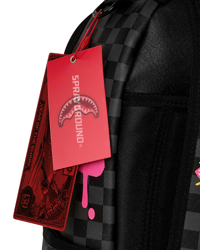 SPRAYGROUND B8790 PINK PANTHER DRIPPY DIAMONDS BACKPACK S26