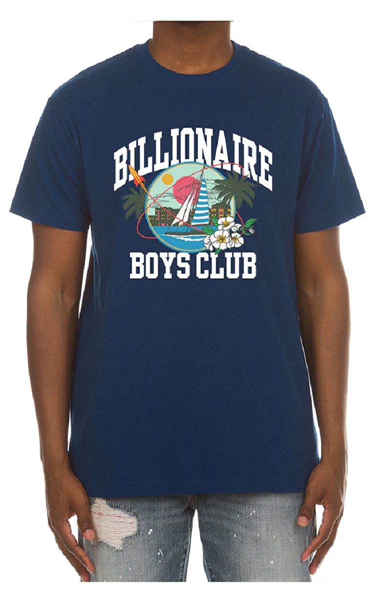 BILLIONAIRE BOYS CLUB 861-2201 BB SAIL SS TEE
