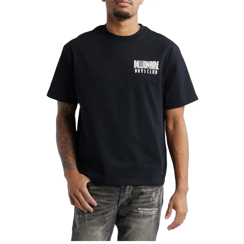 BILLIONAIRE BOYS CLUB 861-2314 BB SMALL SS KNIT TEE