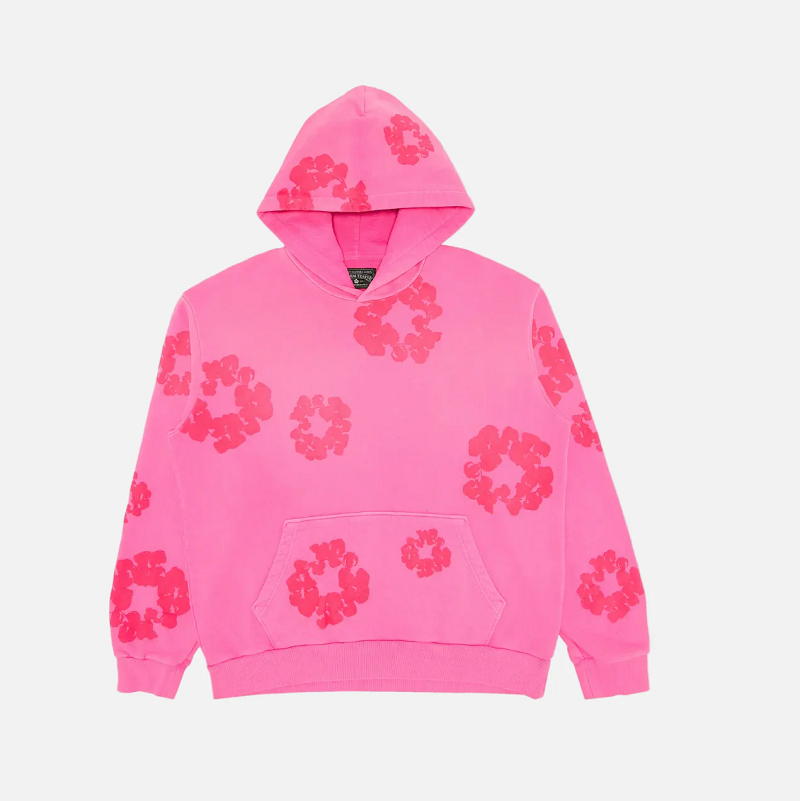 DENIM TEARS SS25THD064 MONO WREATH HOODIE MEN
