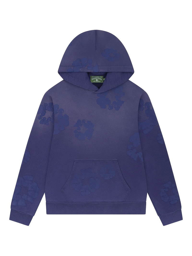DENIM TEARS SS25THD064 MONO WREATH HOODIE MEN