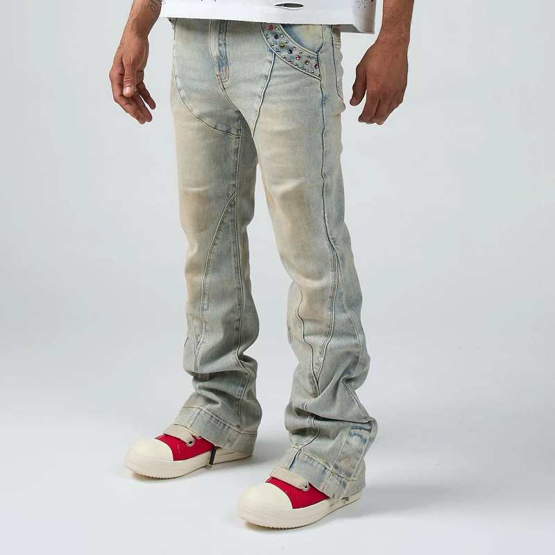 DUAA RARE BLUE DENIM JEANS