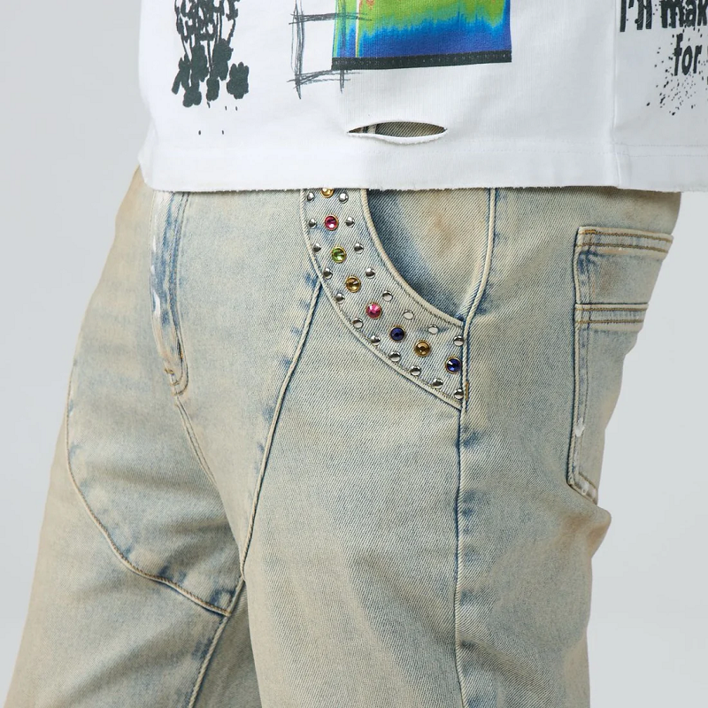 DUAA RARE BLUE DENIM JEANS