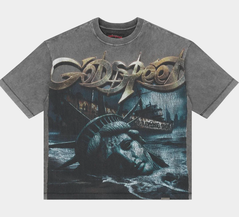 GODSPEED LIBERTY-RUINS T-SHIRT BOOM326