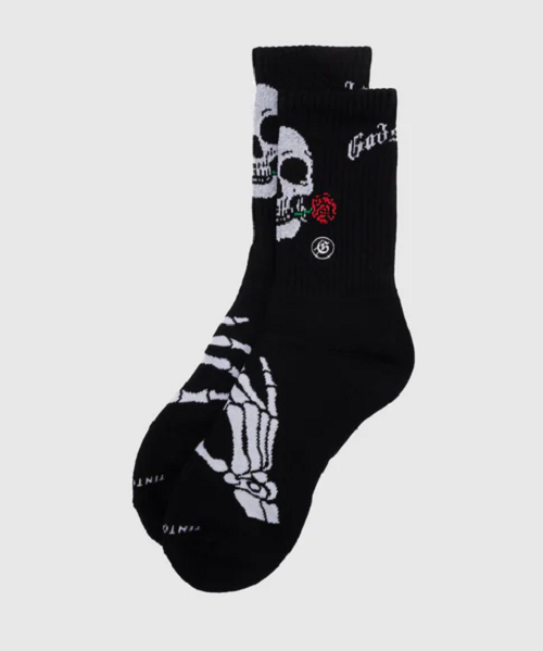 GODSPEED SKULL-ROSES-SOCKS  UNISEX