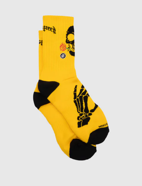 GODSPEED SKULL-ROSES-SOCKS  UNISEX