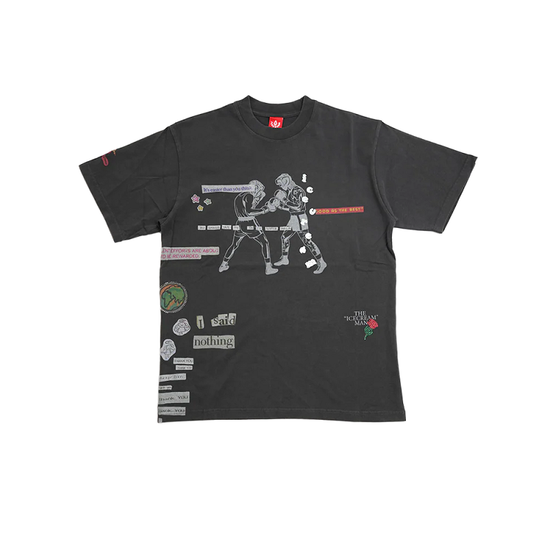 ICECREAM 461-2307 FOUNTAIN SS KNIT TEE