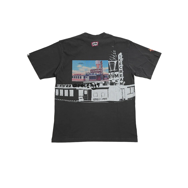 ICECREAM 461-2307 FOUNTAIN SS KNIT TEE