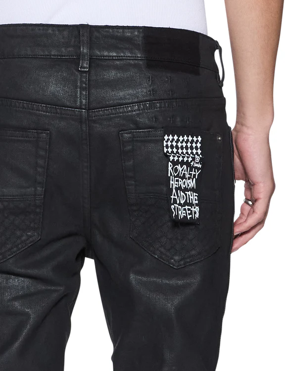 KSUBI MSP26DJ056 BRONKO BACKSTAGE BLACK STUDDED JEANS
