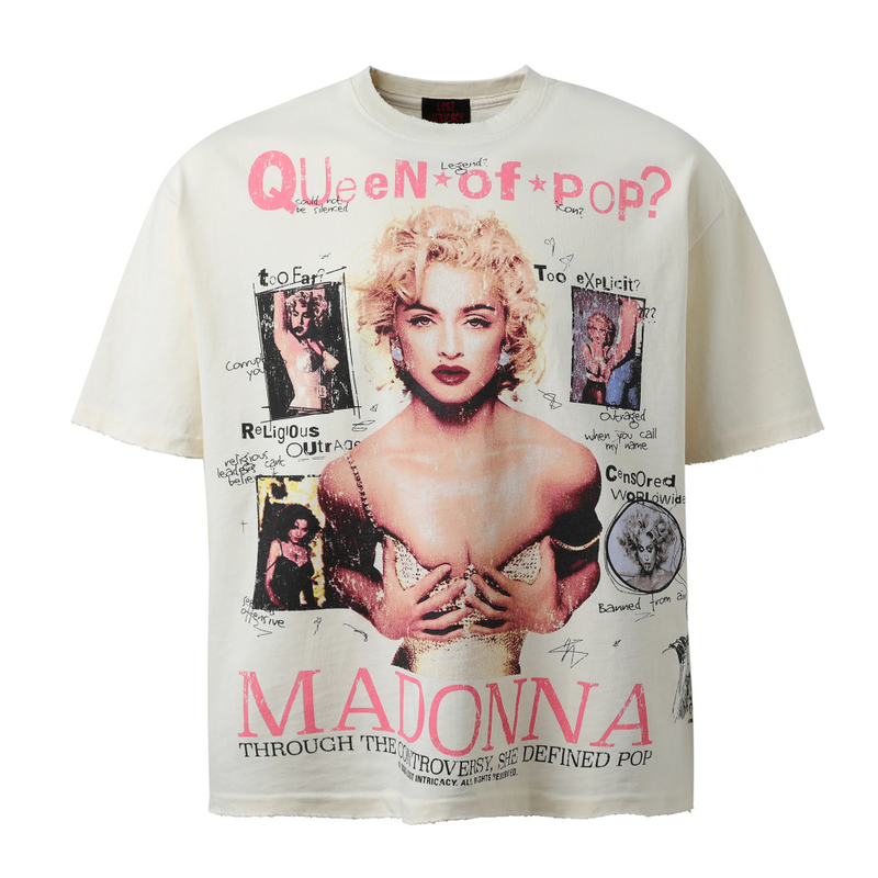 LOST CREAM QUEEN OF POP MADONNA T-SHIRT