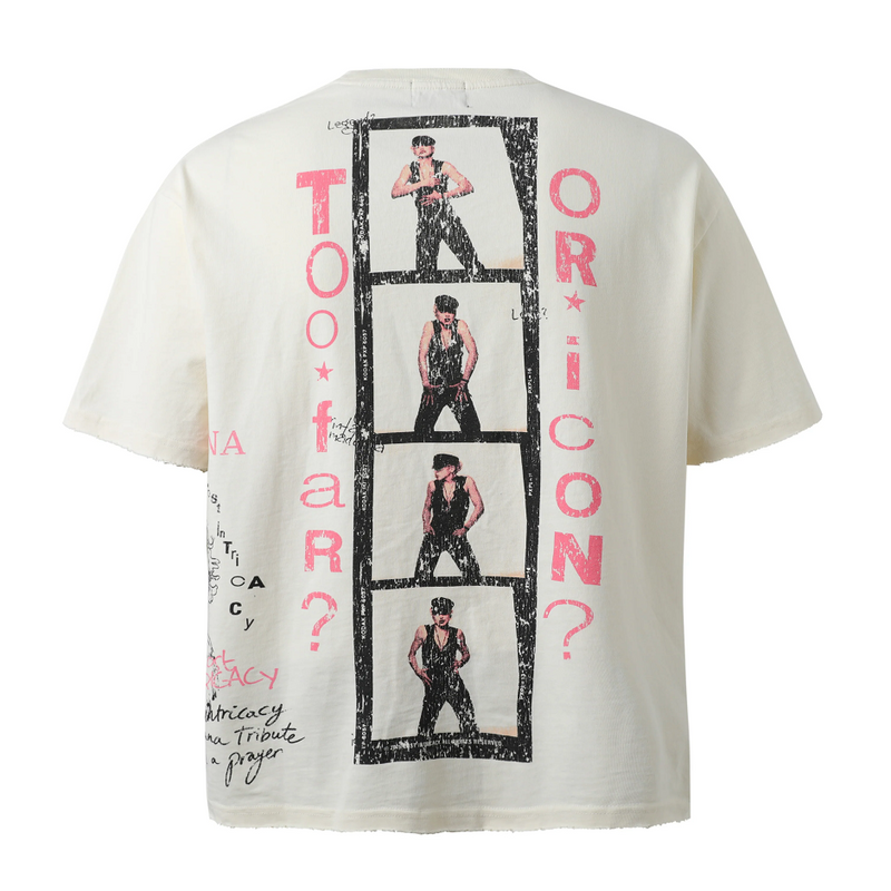 LOST CREAM QUEEN OF POP MADONNA T-SHIRT