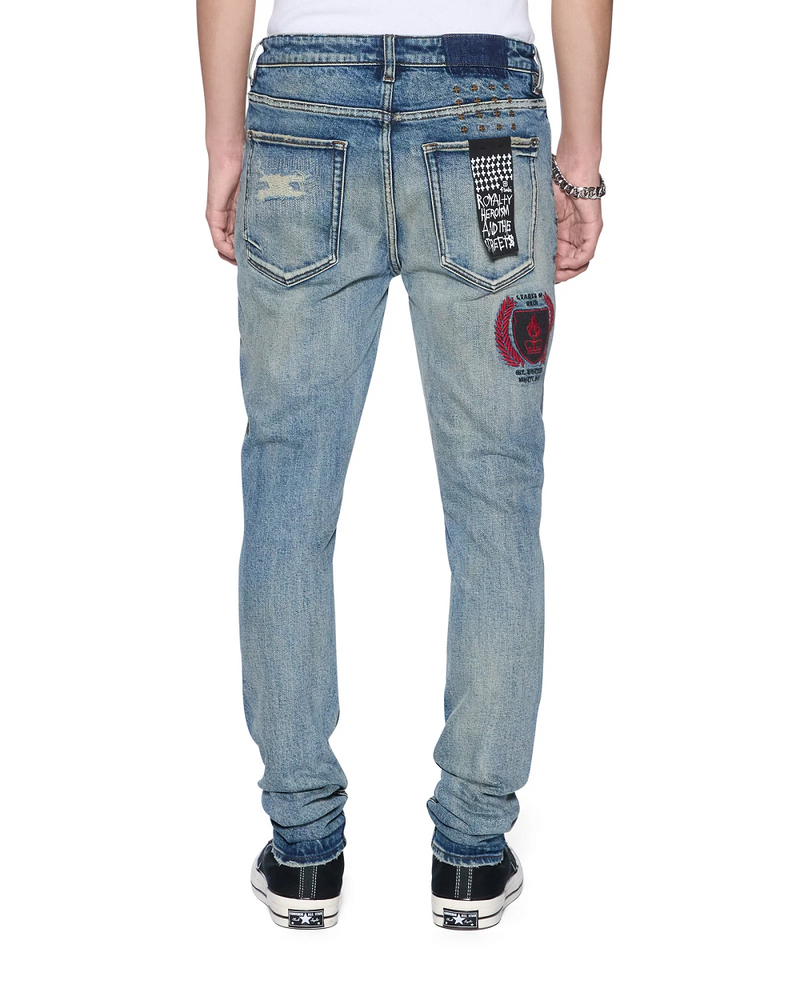 KSUBI MSP26DJ006 VAN WINKLE BLUE MONDAY REPAIR JEANS