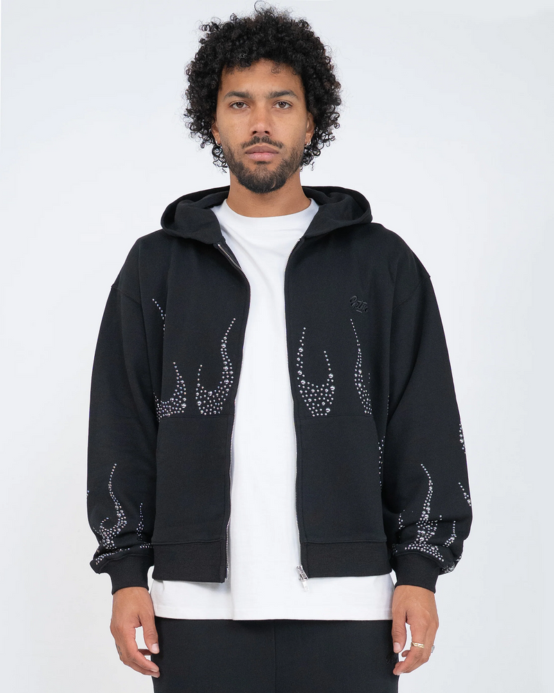 EPTM BY EPITOME EP12463 METAL FLAME ZIP UP HOODIE MEN