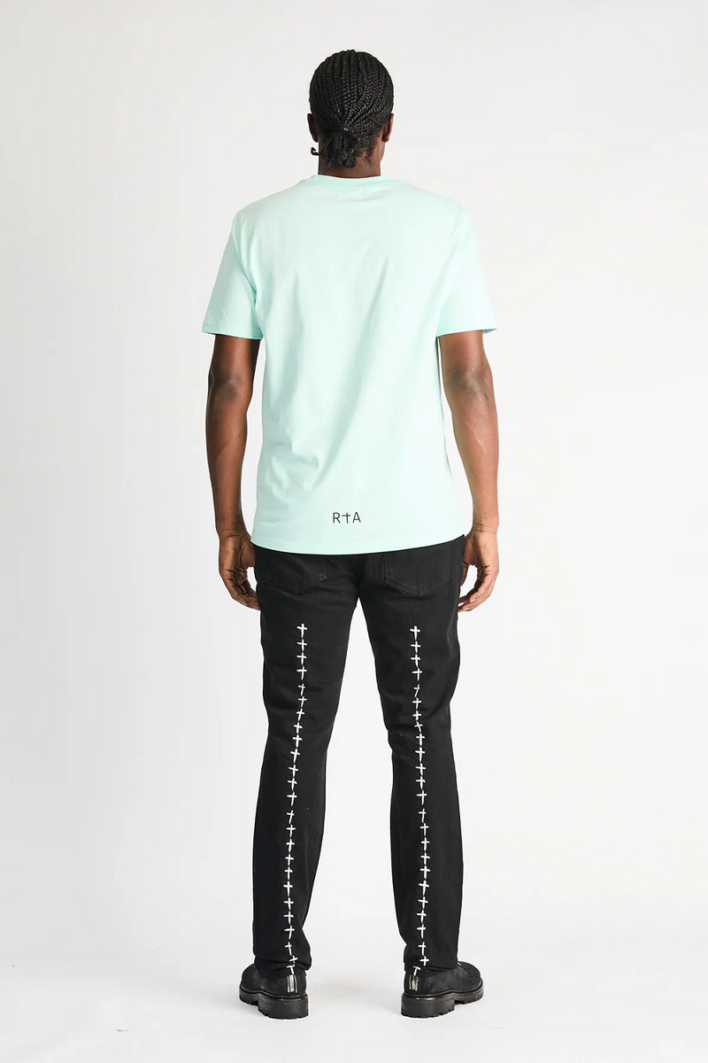 RTA BRAND MEXOD1276-J1205BKWCR BRYANT SKINNY JEANS