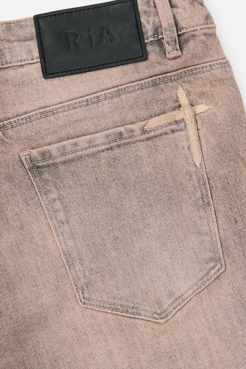 RTA BRAND MEXOS1215-J1205GLDBS BRYANT SKINNY JEANS