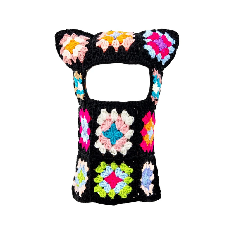 ARKYVE BONANZA CROCHET CAT MASK