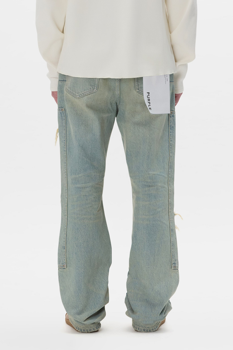 PURPLE BRAND P026-BTDM226 BOOTCUT DOUBLE CARPENTER JEANS