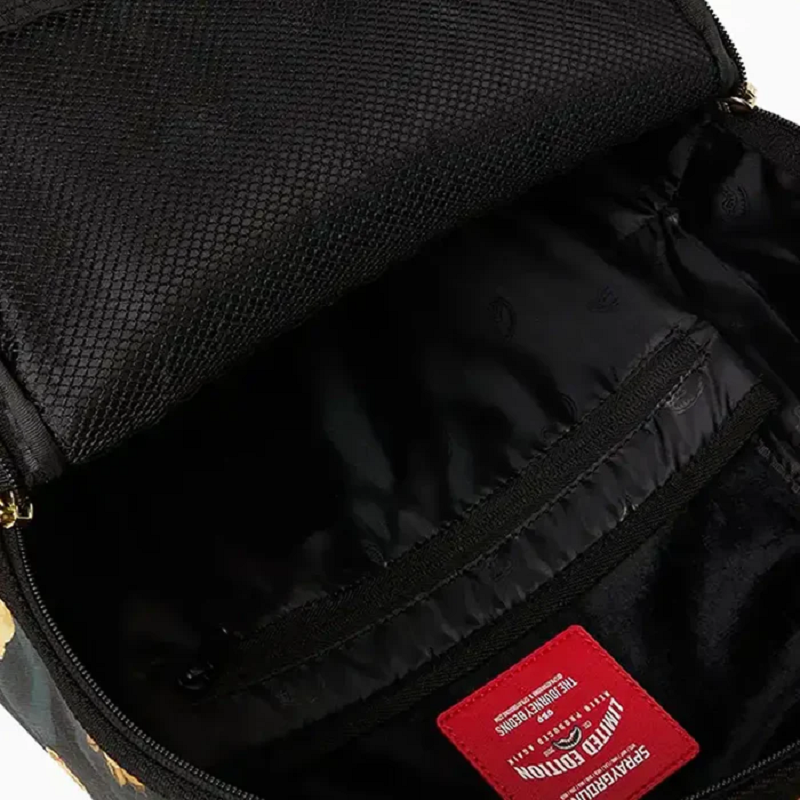 SPRAYGROUND B8683 GOLD FLORAL REMIX BACKPACK S26