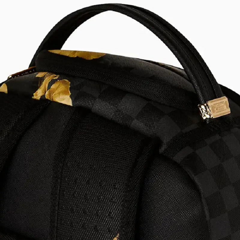 SPRAYGROUND B8683 GOLD FLORAL REMIX BACKPACK S26