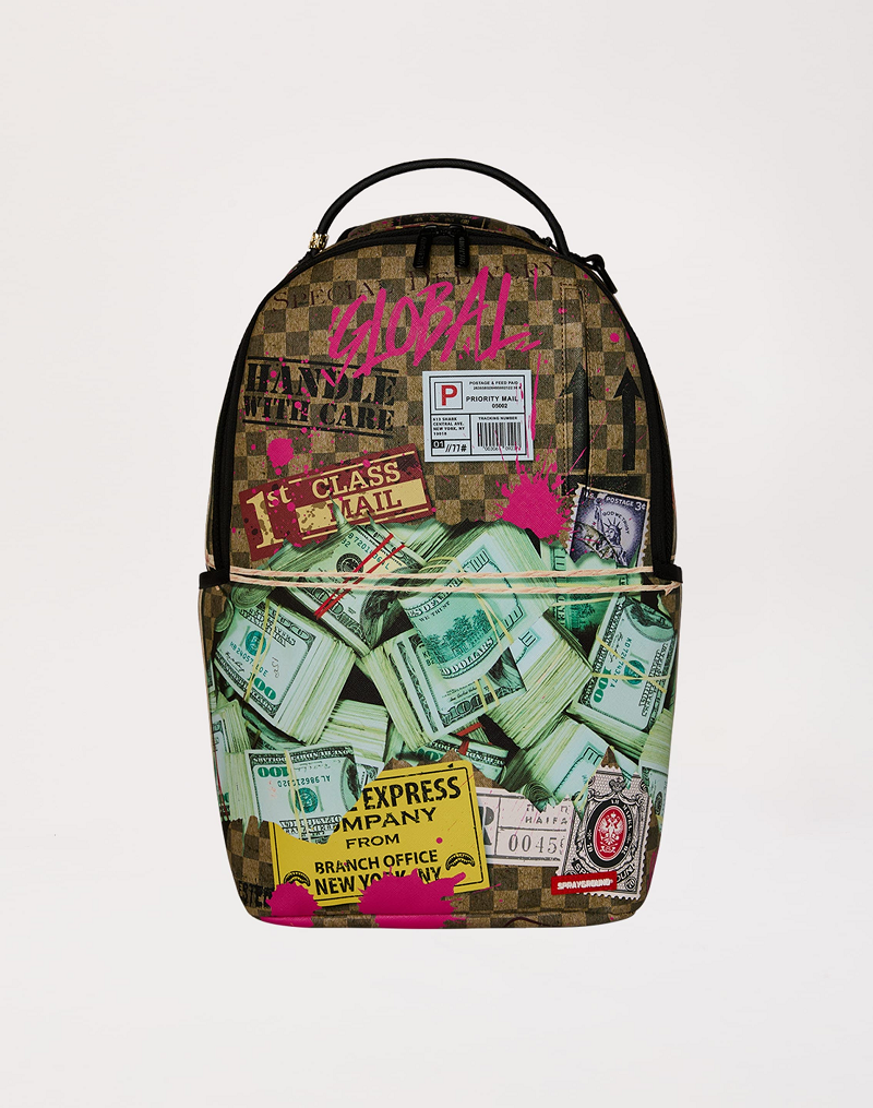 SPRAYGROUND B8767 TORN PACKAGING RMX BACKPACK S26