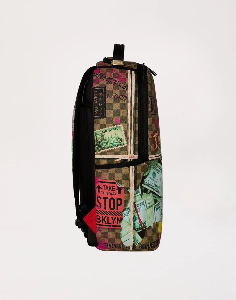 SPRAYGROUND B8767 TORN PACKAGING RMX BACKPACK S26