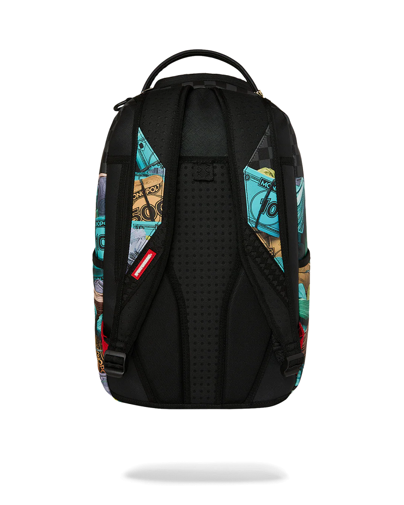 SPRAYGROUND B8782 MONPOLY MONEY STACK UP BACKPACK S26