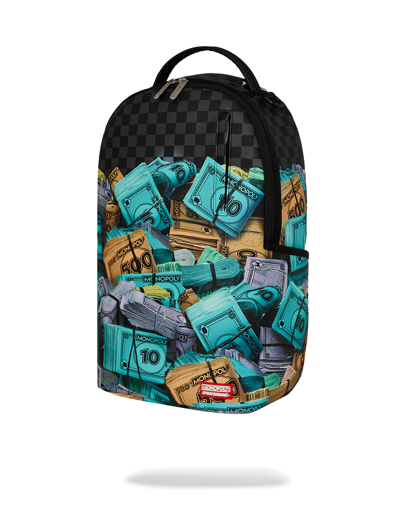 SPRAYGROUND B8782 MONPOLY MONEY STACK UP BACKPACK S26