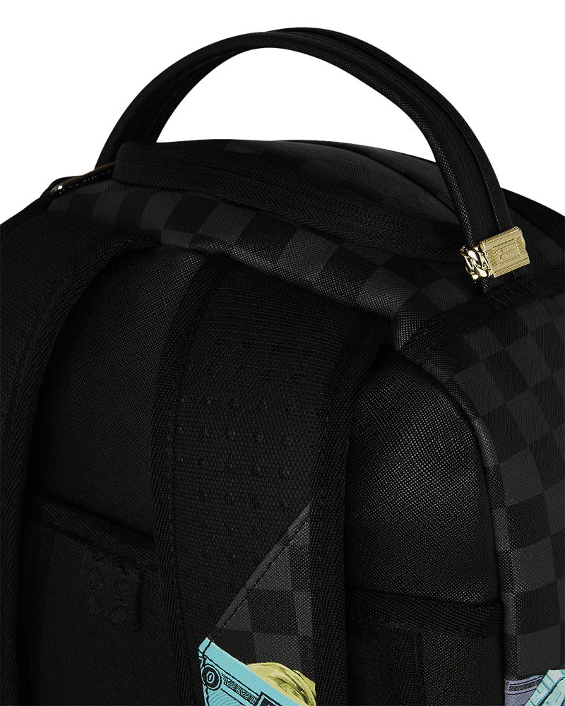 SPRAYGROUND B8782 MONPOLY MONEY STACK UP BACKPACK S26