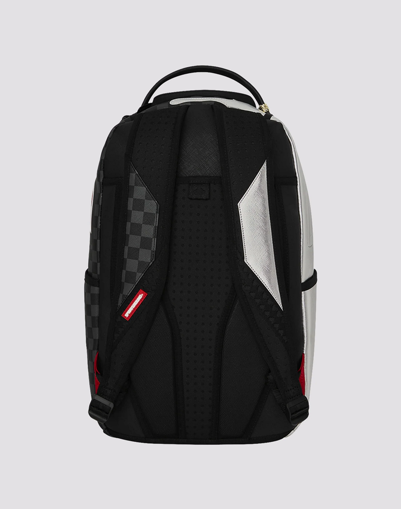 SPRAYGROUND B8940 SILVER SHADOW SIDE DRIP BACKPACK S26