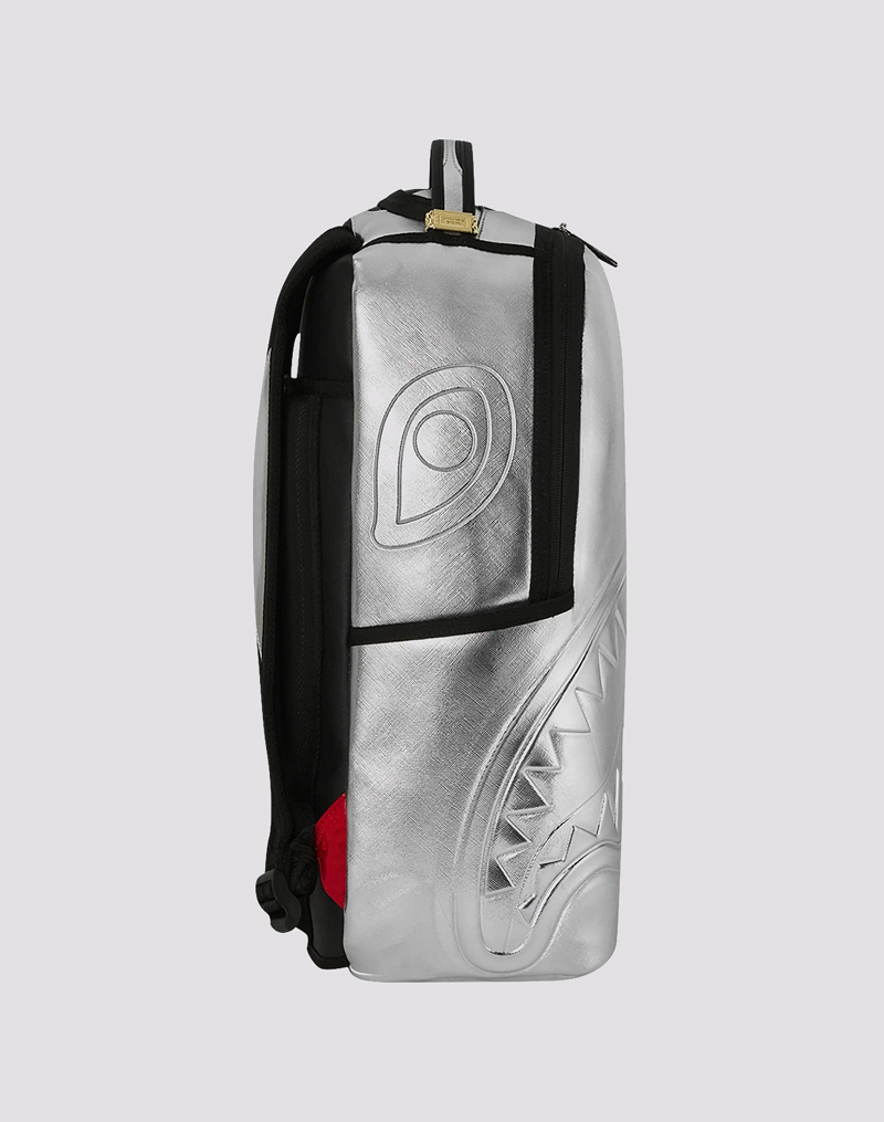 SPRAYGROUND B8940 SILVER SHADOW SIDE DRIP BACKPACK S26