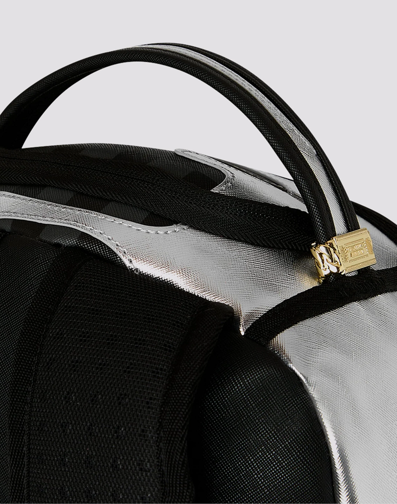 SPRAYGROUND B8940 SILVER SHADOW SIDE DRIP BACKPACK S26