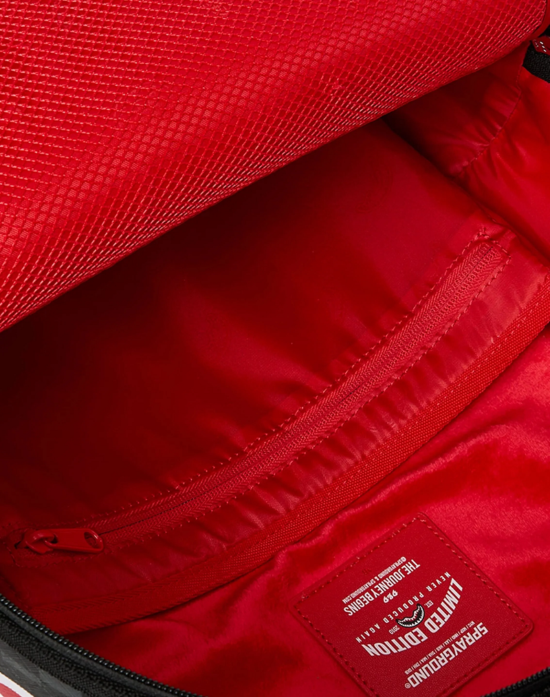 SPRAYGROUND B8940 SILVER SHADOW SIDE DRIP BACKPACK S26