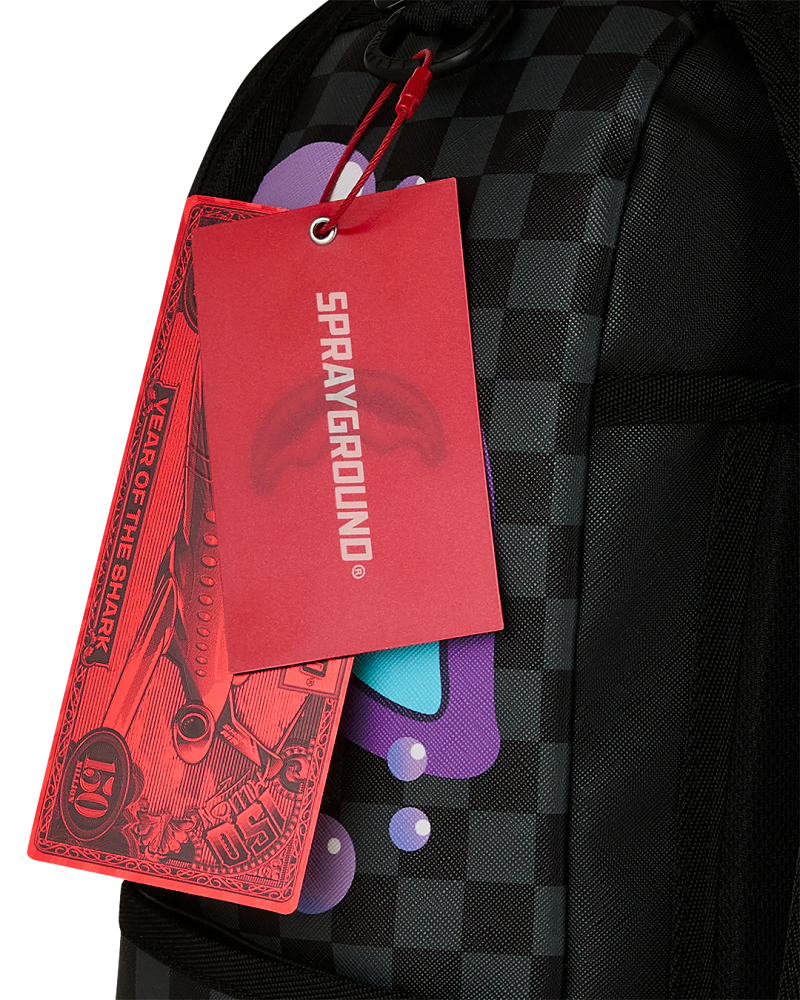 SPRAYGROUND B8952 PURPLE SLIME TAKEOVER BACKPACK S26