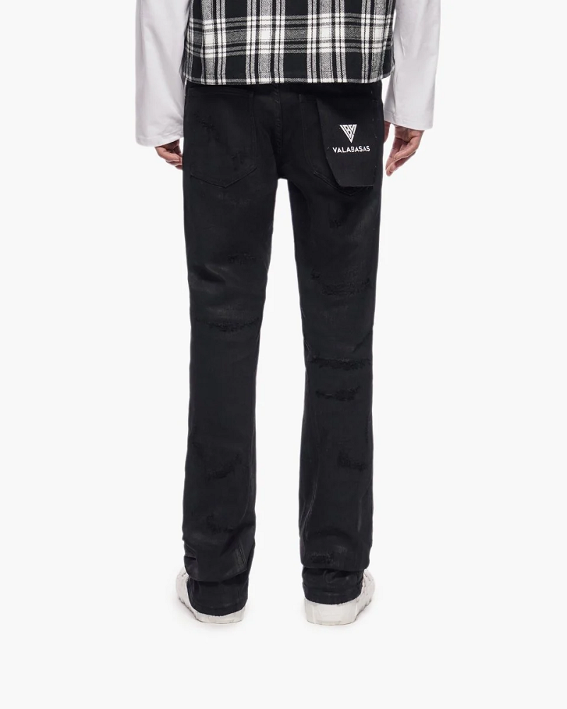 VALABASAS VLBS-VJ3-1116 TRANCE STACKED WAXED DENIM