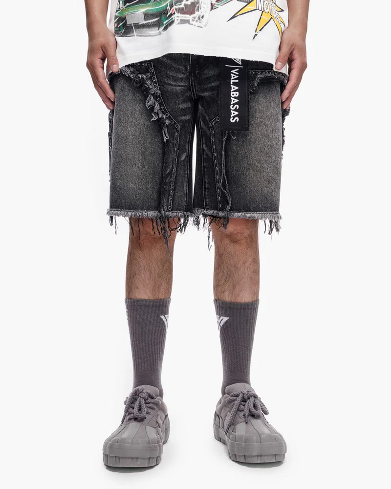 VALABASAS VLBS-VSH1-1014 RESIDENT DENIM SHORTS