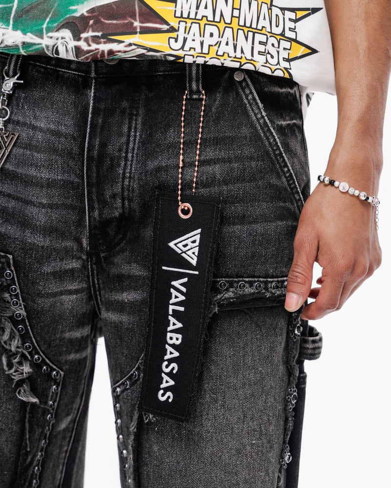 VALABASAS VLBS-VSH1-1014 RESIDENT DENIM SHORTS