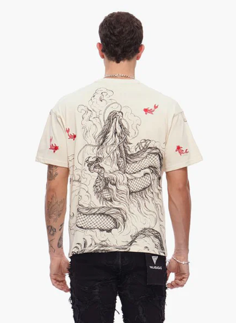 VALABASAS VLBS-VT1-1098 COPY MYTHIC FLOW TEE